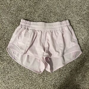 Lululemon Meadowsweet Pink Hotty Hot Shorts